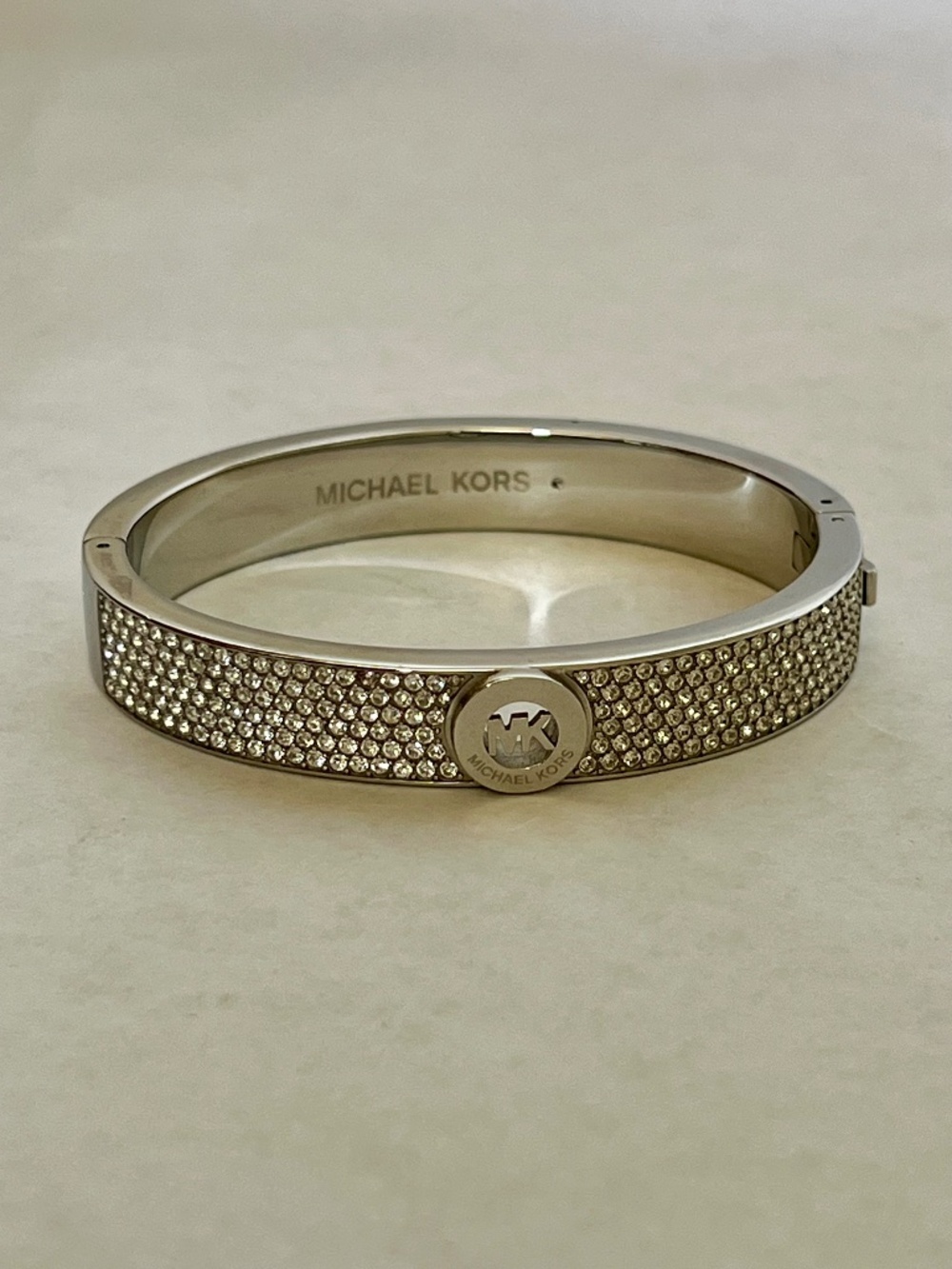 Michael Kors Crystal Pave Bangle Bracelet